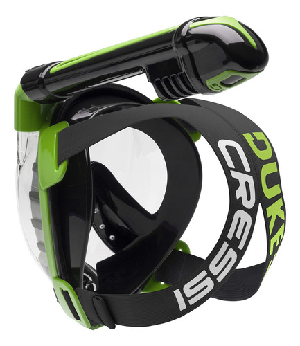 Cressi Duke Dry, Black/lime, S/m