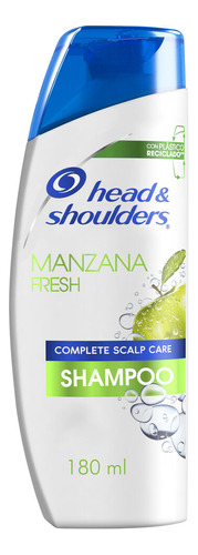 Head & Shoulders Manzana Fresh Shampoo Control Caspa 180 ml