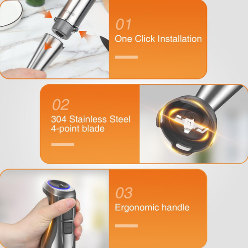 Koios Batidora De Mano De Inmersión 1100w, Batidora De Mano