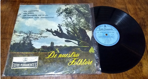 De Nuestro Folklore Chilicotes Tobas Troperos Atuel Disco Lp