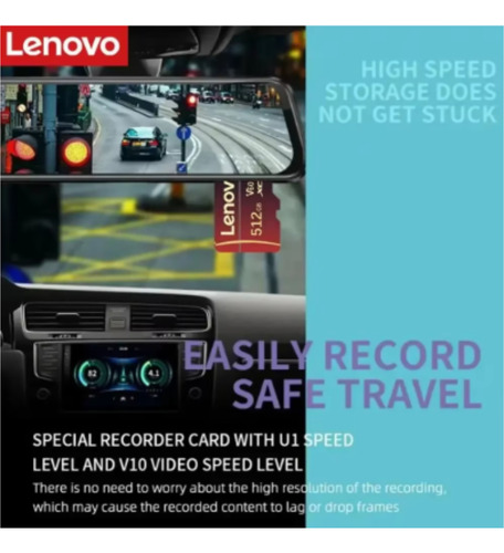 Lenovo Tarjeta De Memoria 1tb Micro Tf Sdxc V60