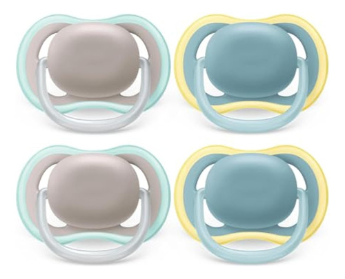 Unidad Avent Ultra Air Pacifier - 4 X Light, Breathable Baby