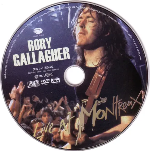 ミュージック Rory Gallagher Live At Montreux DVD Dvd Rory Gallagher - Live At Montreux | Parcelamento sem juros