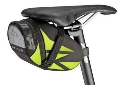 Bolso Merida Para Asiento Negro/verde Grande