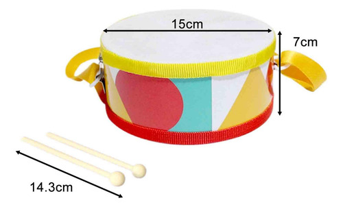 New Tambor De Mano, Juguete Con Tono Resonante, Habilidades