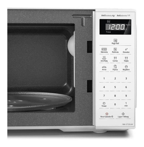Micro-ondas NN-ST25LWRU 700w Branco Panasonic 127V