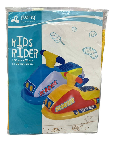 Moto Inflable Para Pileta Niños 