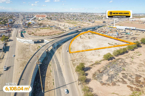 Terreno En Venta A Pie De Blvd Lazaro Cardenas En Mexicali, B.c.
