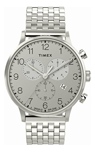 Timex Waterbury Reloj Cronógrafo Clásico De 40 Mm,