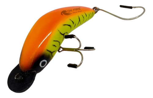 Señuelo Gp Worm Banana Paleta 1 Y 2 10cm 30g