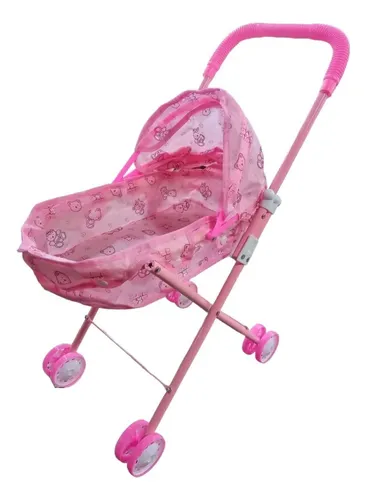 Carrito De Bebe Juguete Muñeca Cochecito Bebote Infantil Ep