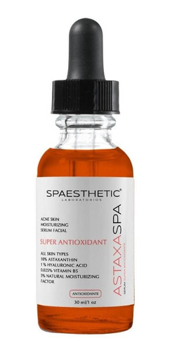 Astaxaspa 30ml Serum Astaxantina Antioxidante Momento De Aplicación Día/noche Tipo De Piel Todo Tipo De Piel