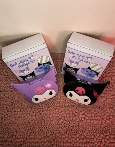 Joyero Organizador Plastico Hello Kitty Con Espejo Sanrio