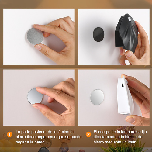 Lámpara Led Focos Con Sensor De Movimiento Para Interior