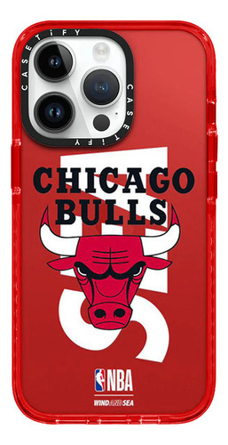 Case iPhone 12 Mini Nba Chicago Bulls Sea Rojo