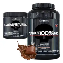 Comprar Whey 100% Hd 900g + Creatina 150g Black Skull - Para Definir