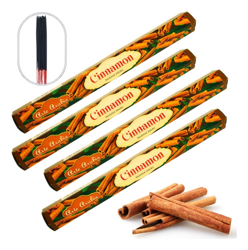 Inciensos Mayoreo A. Arabia Natural 80 Varas Lujo Fragancia Canela