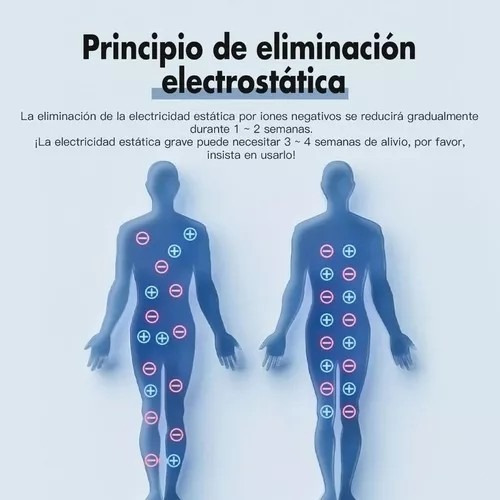 Pulsera Antiestática Eliminadora De Estática Rojo