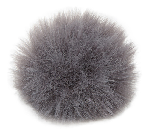Microfone Silenciador De Vento De Lapela Peludo Pára-brisas