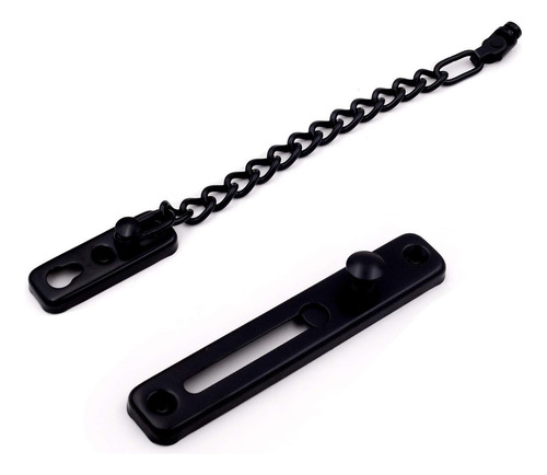 Juego De 2 Candados Cadena De Seguridad Acero Inoxidable