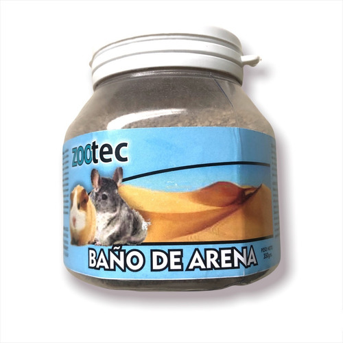 Imagen 1 de 7 de Baño De Arena Para Roedores Jerbo Chinchilla Zootec 300gr