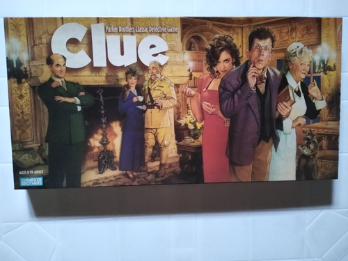 Juego De Mesa Clue Clásico Detective 