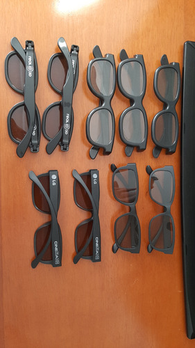 Lentes 3d Para Tv Y Cine (Usado)