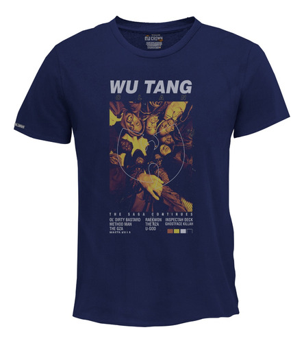 Camiseta Hombre Wu Tang Clan Rap Hip Hop Bto2