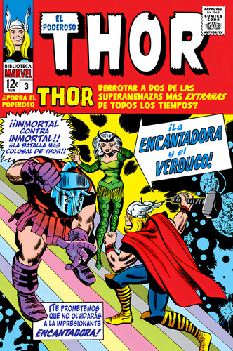 El Poderoso Thor 3 1964, De Jack Kirby. Editorial Panini Comics, Tapa Blanda En Español, 2023