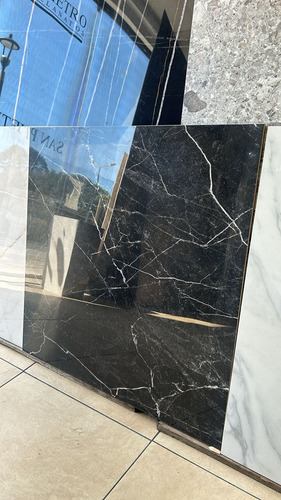 Porcelanato Negro Pulido Brillante 80x80 1ra San Pietro Negro