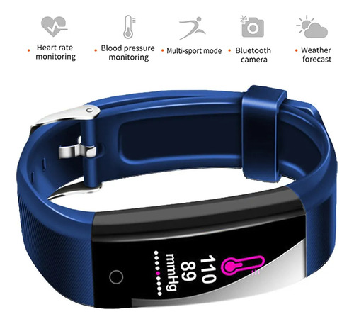 Reloj Deportivo Inteligente Con 2 Pulseras Saludables Para C