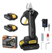 Comprar Tesoura Alicate Poda Galho Árvore Elétrica Tesoura de poda elétrica 30mm 21V\u002F2000mAh C\u002F2 Baterias Cor Preto Tesoura de poda sem fio Tesoura de poda ergonômica Tesoura de poda de alta qualidade