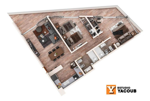Departamento Venta Pozo 2 Dormitorios 83 Mts2 - La Plata