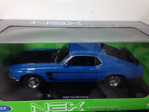 Auto Ford Mustang 1969 Welly 1:18