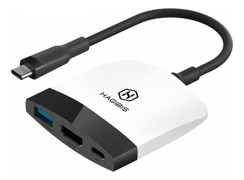 Adaptador Dock Nintendo Switch Hagibis Usb-c A Hdmi, Usb 3.0