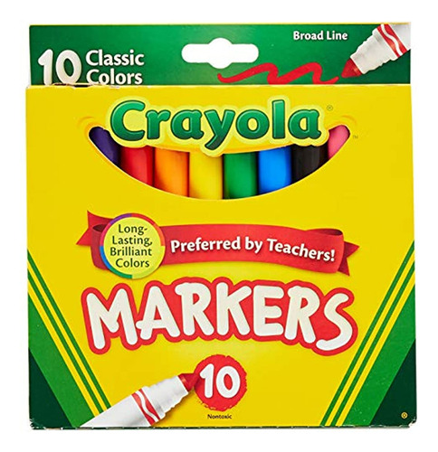 Marcadores Y Resaltadores Amplia Línea De Crayones Clásicos