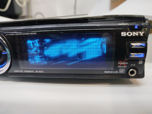 Carátula Sony Cdx-gt770 (solo Caratula) Usada (Usado)