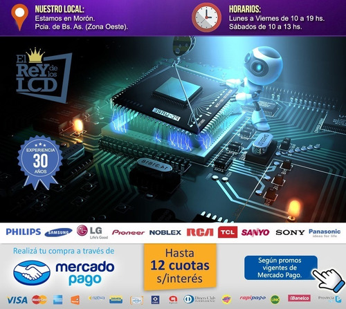 Imagen 7 de 7 de Tira De Led Tv Sony Modelo Kdl42r475a