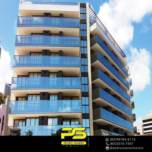 Apartamento Com 4 Dormitórios À Venda, 181 M² Por R$ 1.289.000,00 - Cabo Branco - João Pessoa/pb - Ap3834