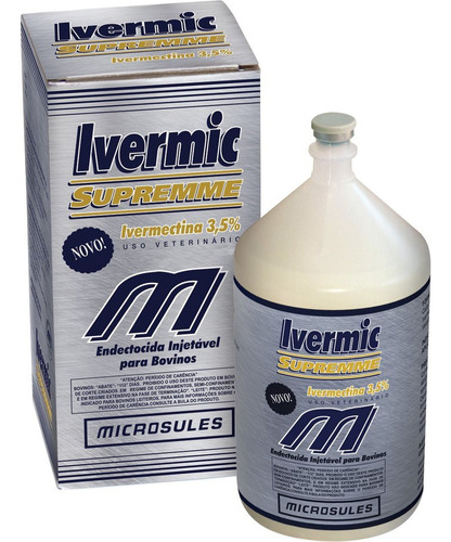 Ivermic Supremme 3,5% 500 Ml Microsules Ivermectina 3,5%