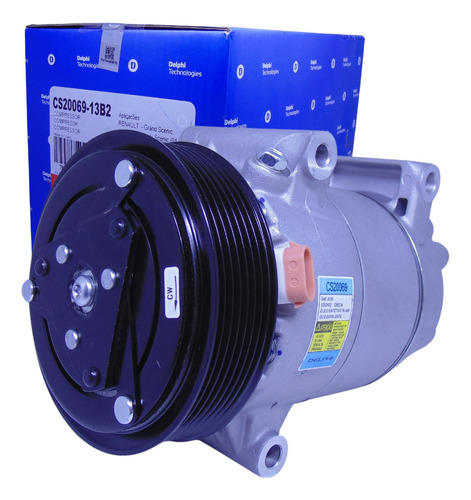 Compressor Renault Megane 2.0 16v Gasolina 2007/2012 Delphi