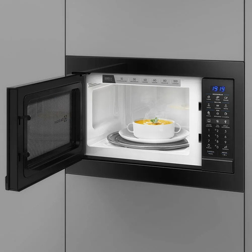 Kit Electrolux De Embutir Forno Elétrico + Micro-ondas 220v Preto