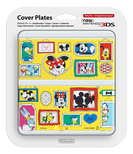 Cover Plates New Nintendo 3ds Edición Disney