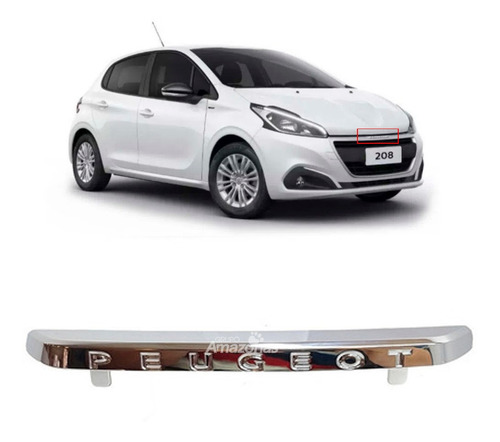 Friso Parachoque Dianteiro Original Peugeot 208 2021