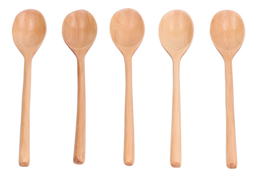 Cuchara De Comida, Mango Largo, 5 Unidades, Para Mezclar Arr