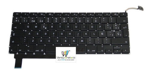 Teclado Macbook Pro A1286 Español Mb985 Mb986 2011-2013