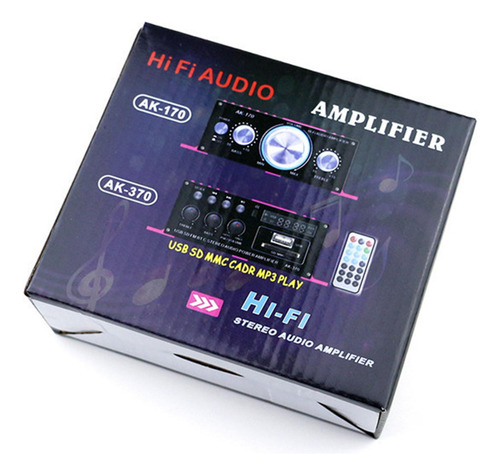 Amplificador De Potencia De Audio Portátil Amplificador