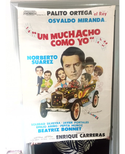 Antiguo Afiche De Cine Un Muchacho Como Yo 