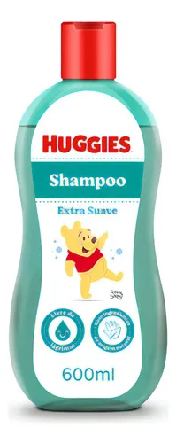 comprar Huggies Shampoo Extra Suave Hipoalergênico 600 mL