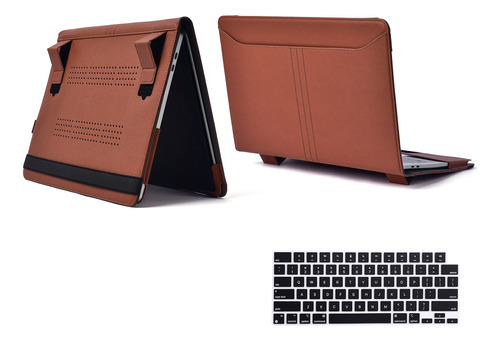 Funda Para Macbook Pro De 14  Con Funda Para Teclado Marron